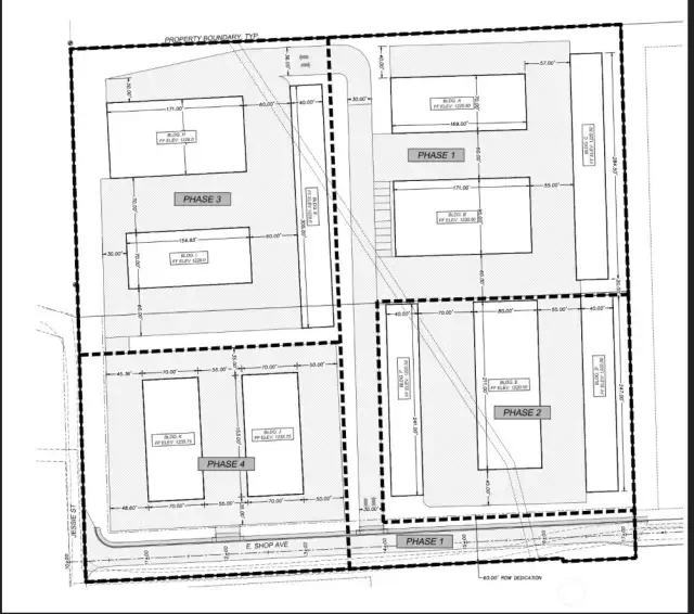 Phase 1 unit layout