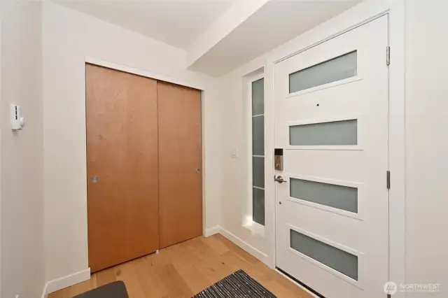 Entry on main level.
