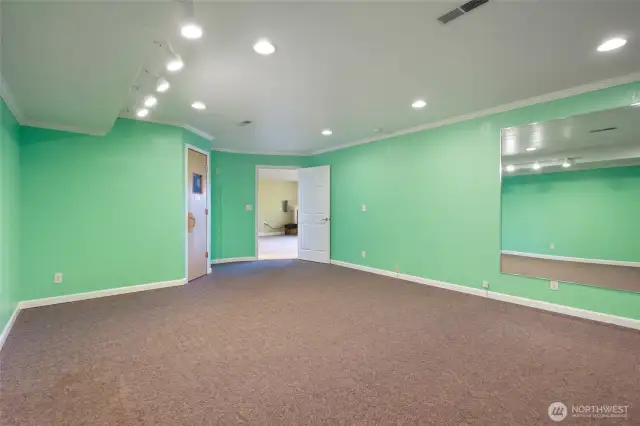 Huge Exercise Room
