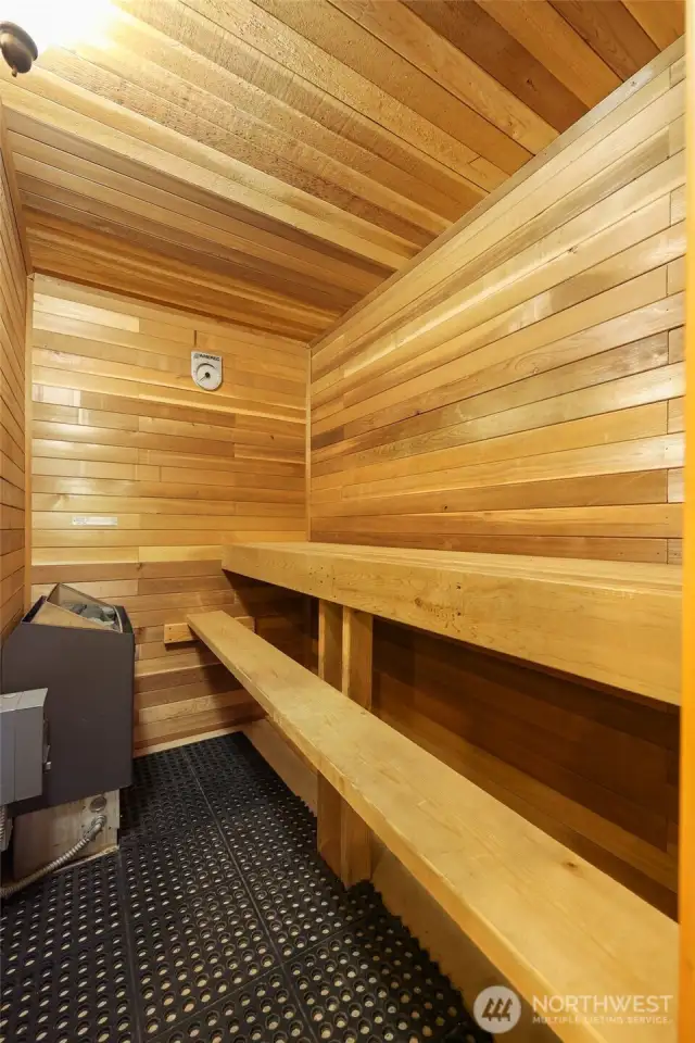 Gorgeous Cedar Sauna