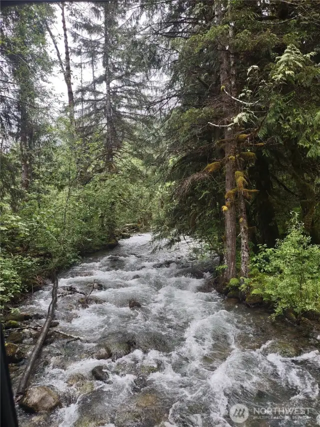 Serene beauty of Index Creek.