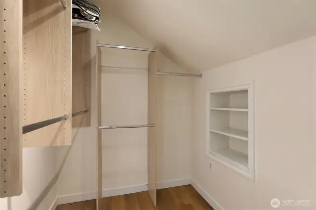 Primary walk-in closet