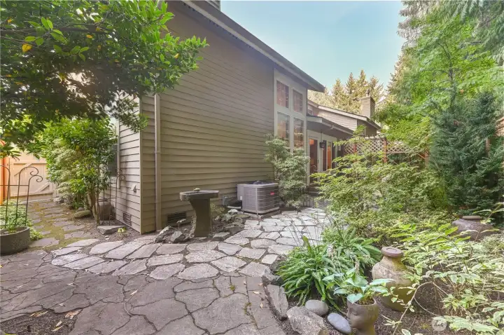 Backyard is amazing and low maintenance, just enjoy and relax.