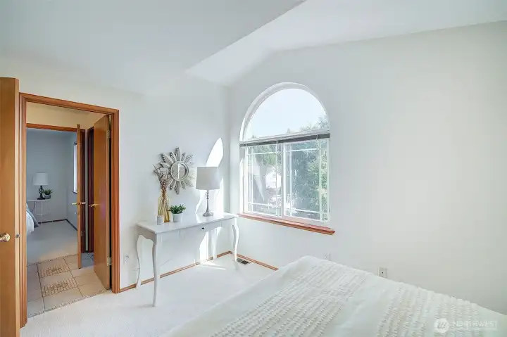 Flooded with natural light