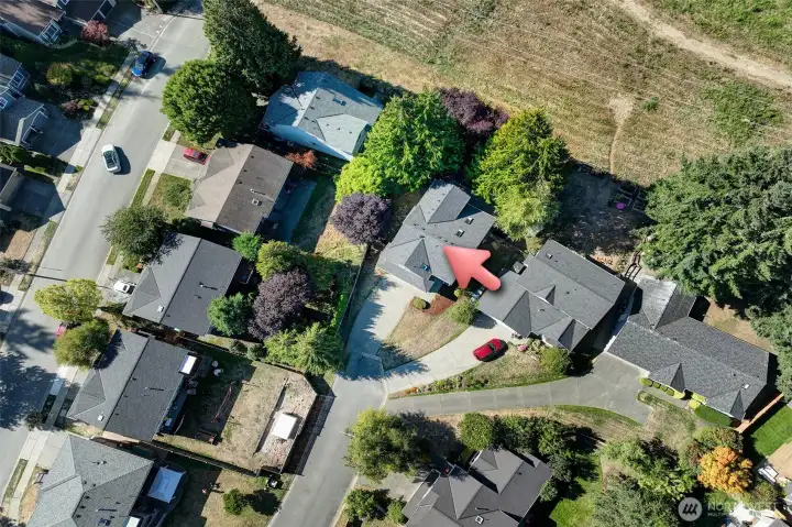 Greenbelt abuts your backyard