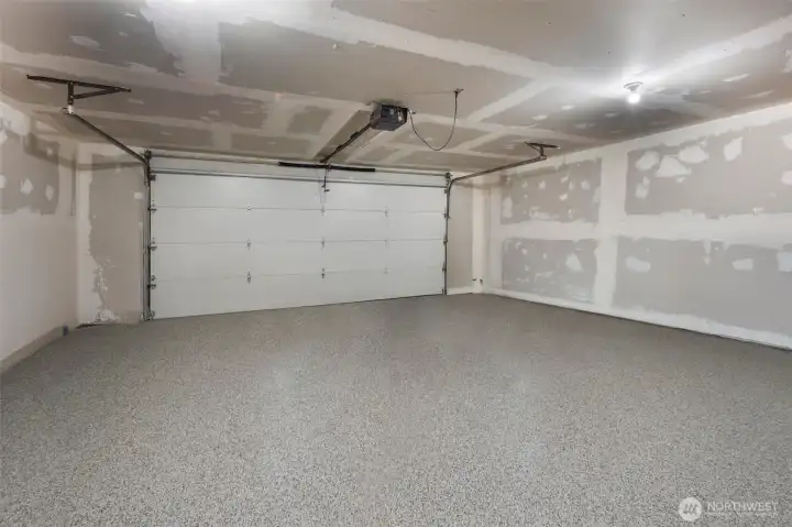 Epoxy flooring in Garage