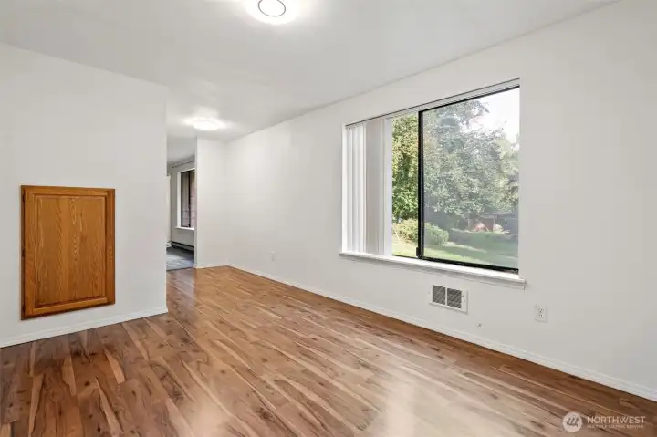 Dining room off of kitchen.