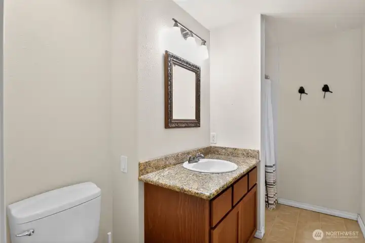 primary bath with shower