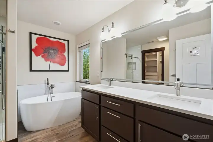 Master bathroom