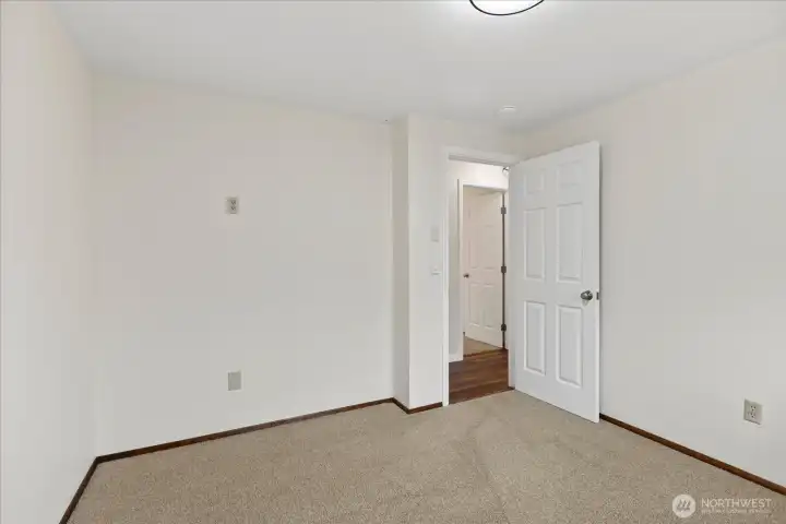 Another view of the second bedroom.