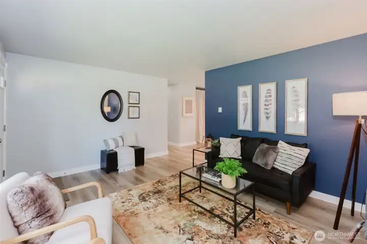 Such a warm and inviting space!