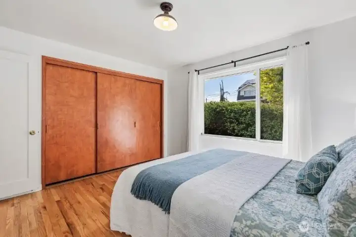 Primary Bedroom with triple wide closet