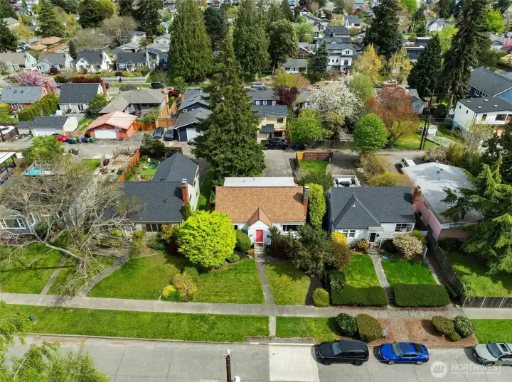 Aerial View of Home