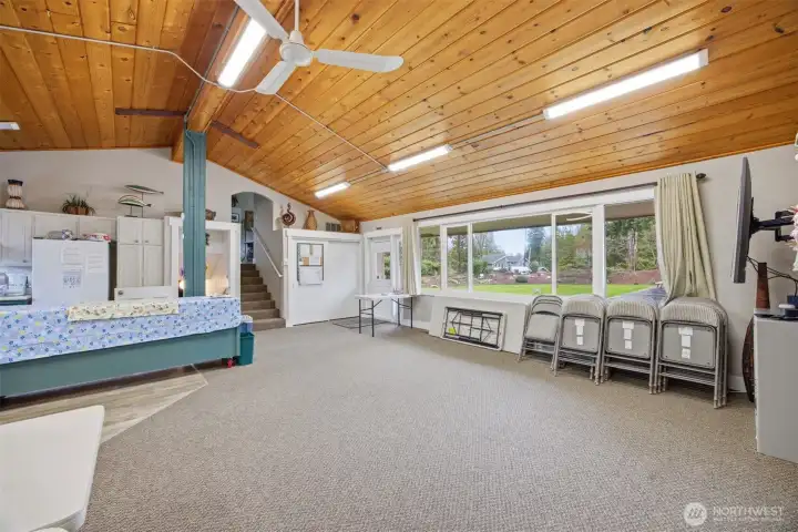 Main floor in the club house