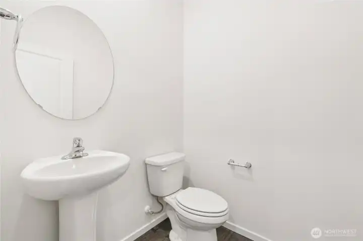 Main floor bathroom -Photos are for representational purposes only, colors, elevation and features may vary.