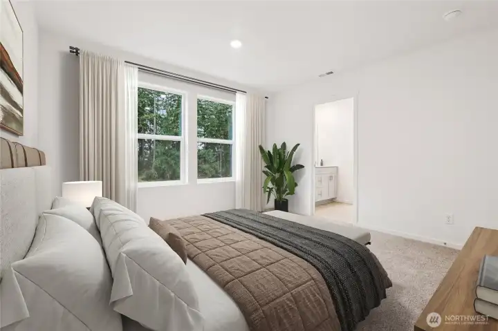 Primary Bedroom - Photos are for representational purposes only, colors, elevation and features may vary.