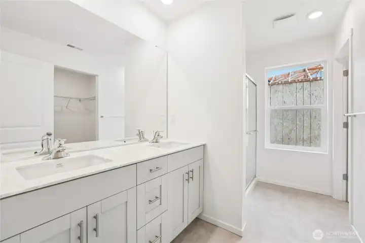 Primary Bathroom - Photos are for representational purposes only, colors, elevation and features may vary.