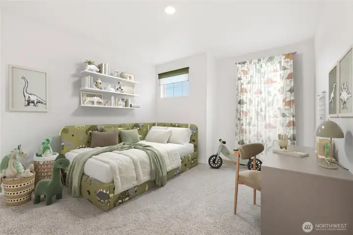 Bedroom #3 - Photos are for representational purposes only, colors, elevation and features may vary.