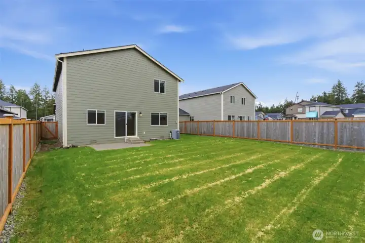 Ready for you to plant a garden? Put in a swingset? Just relax in your own yard!