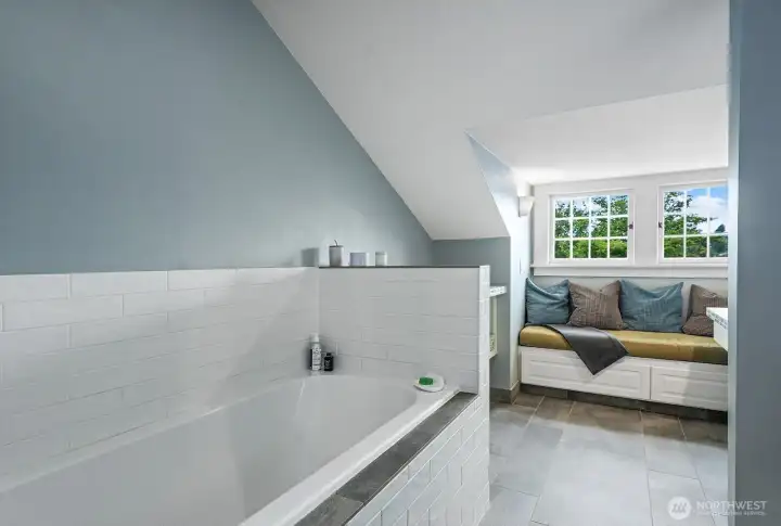 Primary bathtub.