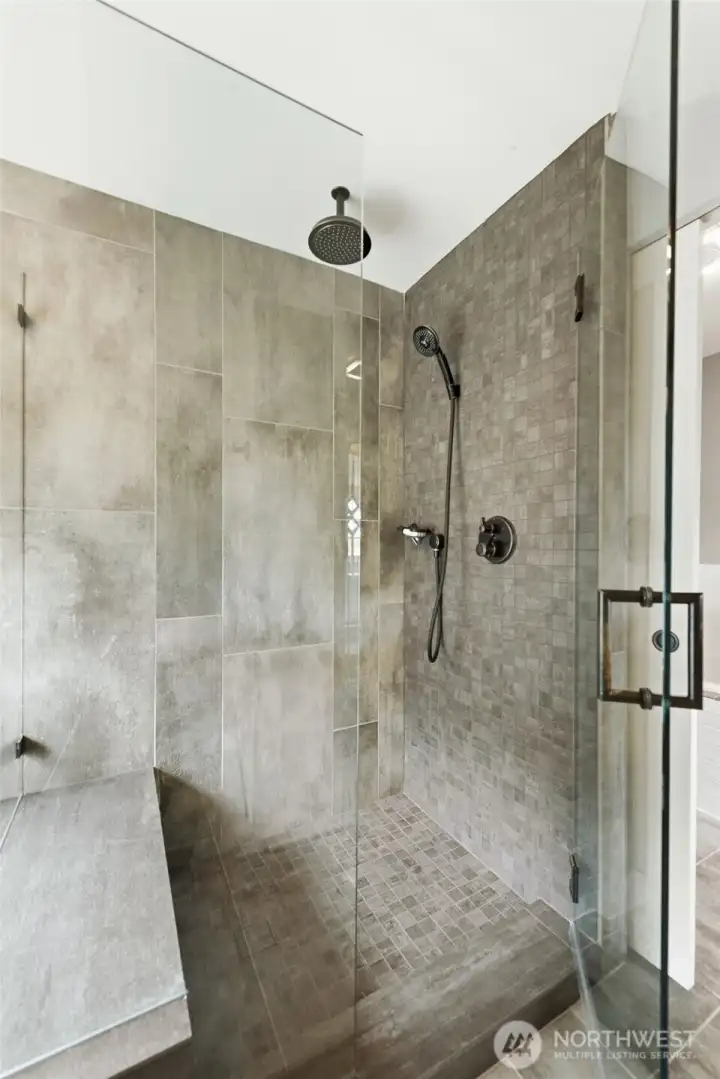 Primary suite shower.