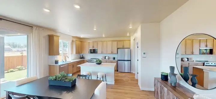Photo is of a 2745 model home in another KB Home location; options and colors may vary based on your selections and may include options and features that are not reflected in the list price. Depictions of home, layout, location or other features/options, colors and color scheme, materials, fixtures, etc. are for showing purposes only and may not be included in the purchase price and availability may vary.