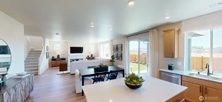 Photo is of a 2745 model home in another KB Home location; options and colors may vary based on your selections and may include options and features that are not reflected in the list price. Depictions of home, layout, location or other features/options, colors and color scheme, materials, fixtures, etc. are for showing purposes only and may not be included in the purchase price and availability may vary.