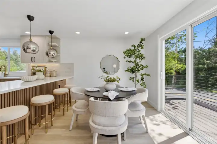 dining room and balcony entrance dining room and balcony entrance