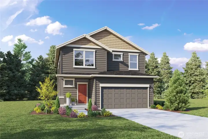 Rendering is representational. Actual home is under construction. Colors, materials, and features may vary. See site agent for details. Rendering is representational. Actual home is under construction. Colors, materials, and features may vary. See site agent for details.