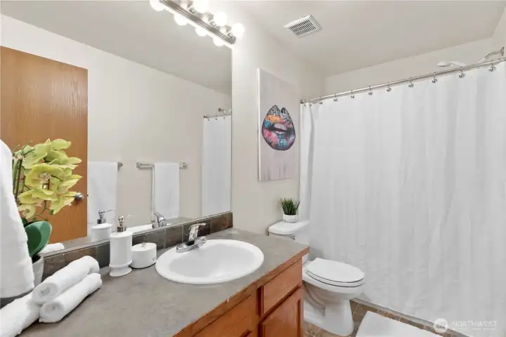 Full Bathroom Upstairs Hallway