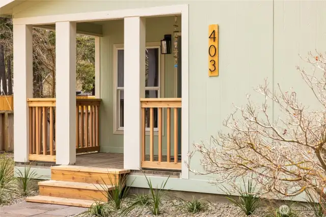 Adorable entry into your new home!