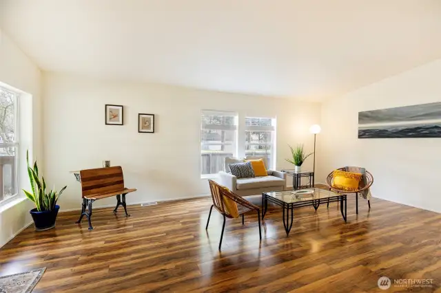 Tons of natural light!
