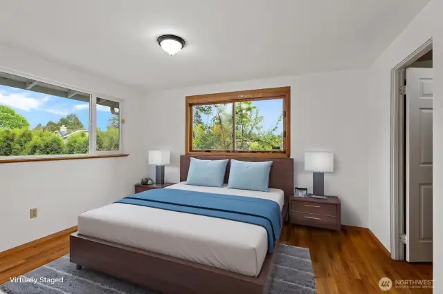 Virtually staged to show an example of how the space could be used.