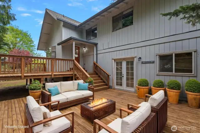 Virtually staged to show an example of how the space could be used.