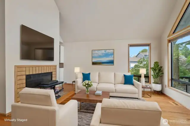 Virtually staged to show an example of how the space could be used.