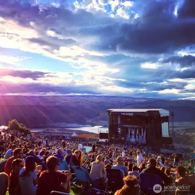 Enjoy concerts at the gorge!