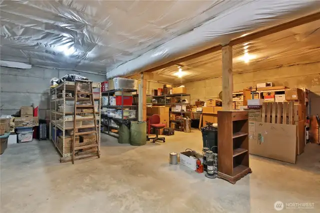 Storage, workshop or? - Lower lever