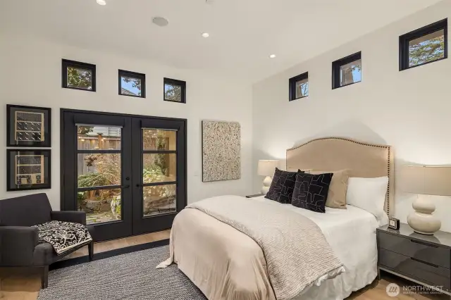 Main floor ensuite guest bedroom.