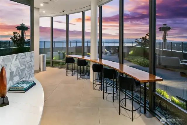 41 st floor owner private lounge / work space