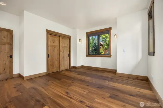Large main floor guest suite.