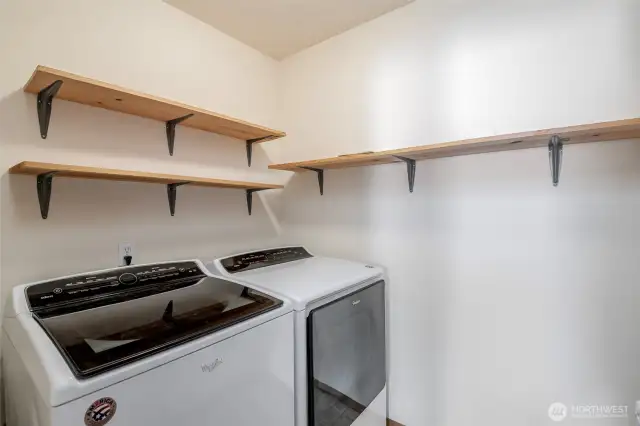 Laundry room on upper floor