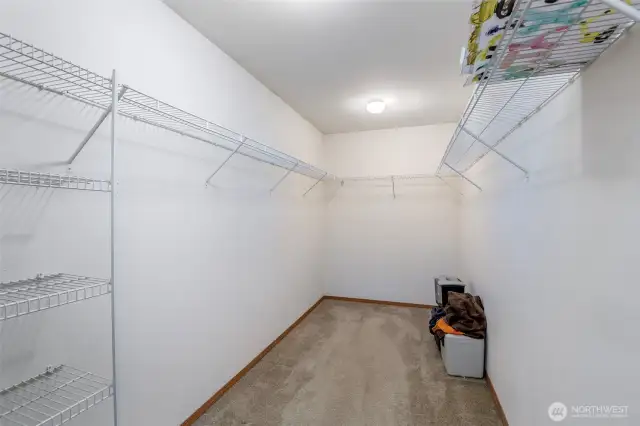 Adequate primary closet