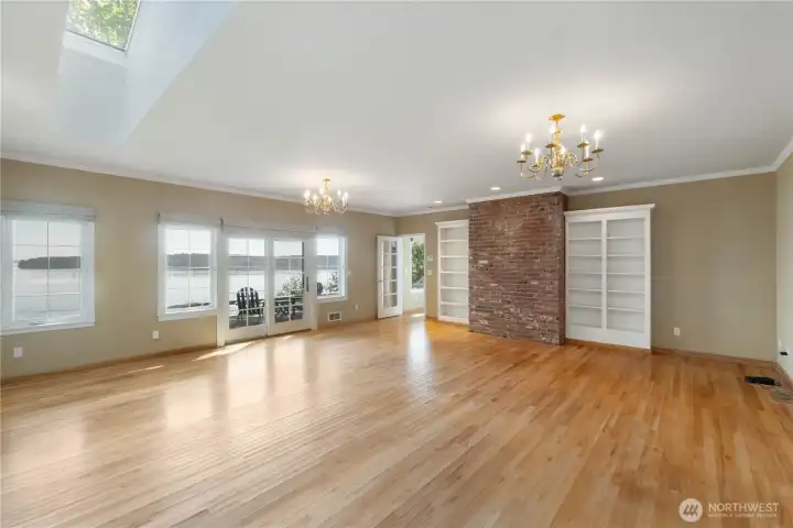 Primary suite has their own access to large deck