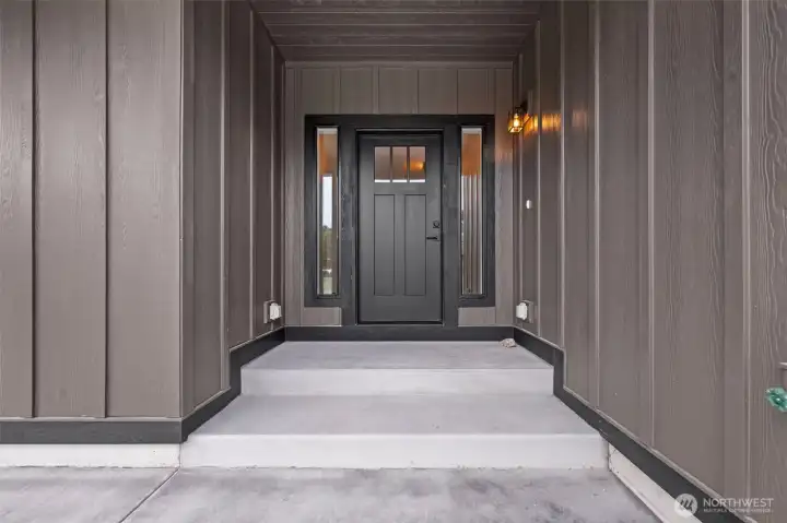 Very spacious and welcoming entry