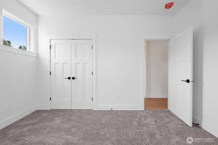 Second guest room designed to have lots of natural light and privicy