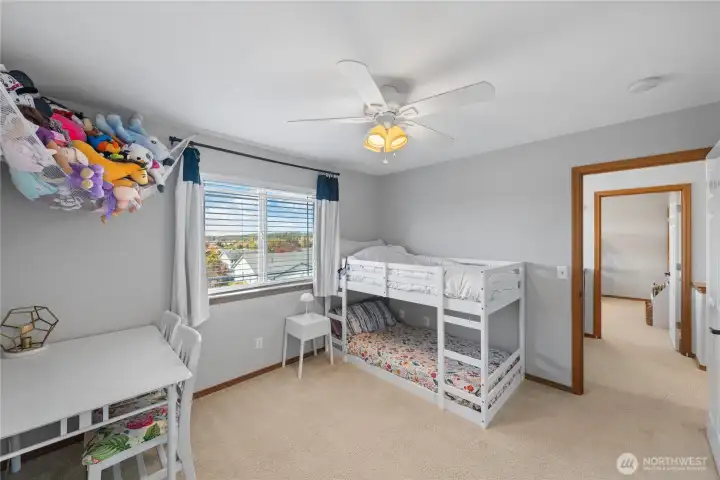 Bedroom 2 has great natural light and plenty of room.