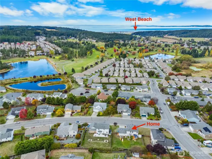 Gorgeous part of the island with close proximity to town, West Beach, parks, golf courses, and NAS Whidbey Island.