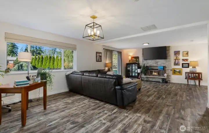 Living room from the back.