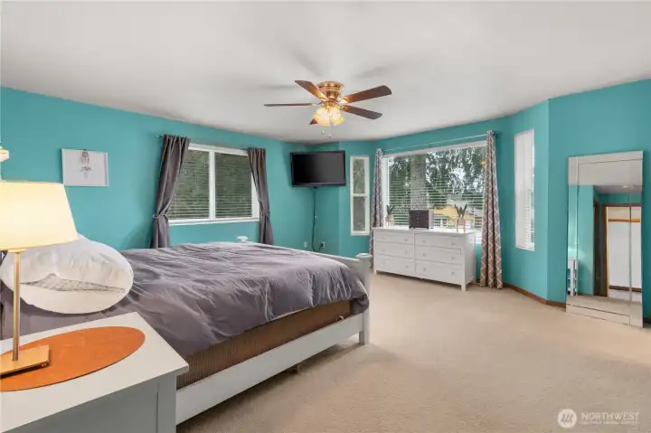 Spacious Primary Bedroom