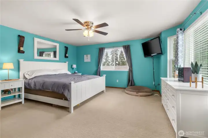 Spacious Primary Bedroom
